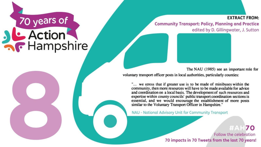 Action Hampshire infographic 8 - Minibuses