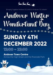 andover winter wonderland sunday 4th december 12-23